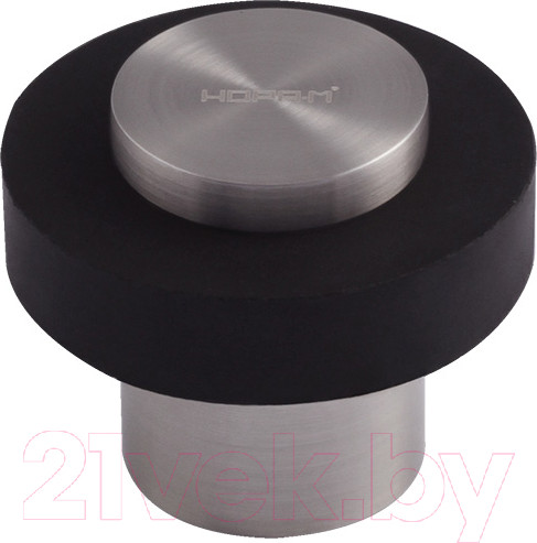 Изображение товара Ограничитель дверной Нора-М 120 / 16690 (матовый никель)