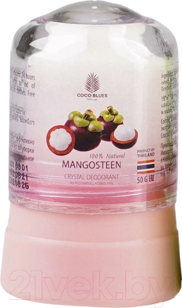 Изображение товара Дезодорант-кристалл Coco Blues Natural Crystal Deodorant Mangosteen (50г)