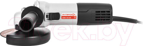 Изображение товара Угловая шлифовальная машина Интерскол УШМ-125/650 (826.0.0.70)