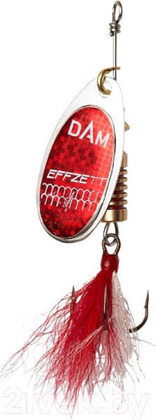 Изображение товара Блесна DAM FZ Standard Dressed Spinner 3 S / 60549 (Reflex Red)