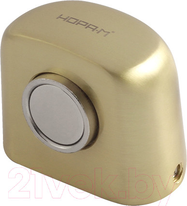 Изображение товара Ограничитель дверной Нора-М 802 Магнитный / 8869 (матовый золотой)