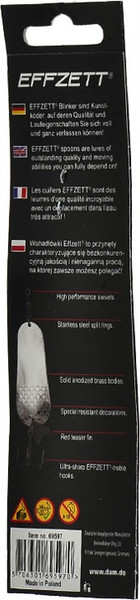 Изображение товара Блесна DAM FZ Standard Spoon S / 5005016 (серебристый/Copper)