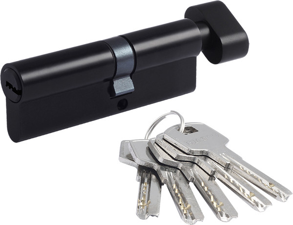 Изображение товара Цилиндровый механизм замка Нора-М STD AL ЛПВ-90 50/40в (черный)