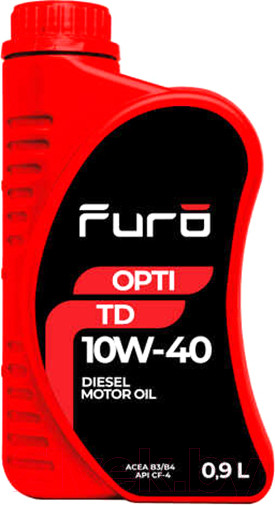 Изображение товара Моторное масло Furo Opti TD 10W40 / 10W40FR016 (900мл)