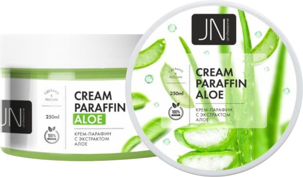 Изображение товара Крем для рук JessNail Парафин с экстрактом алоэ (250мл)