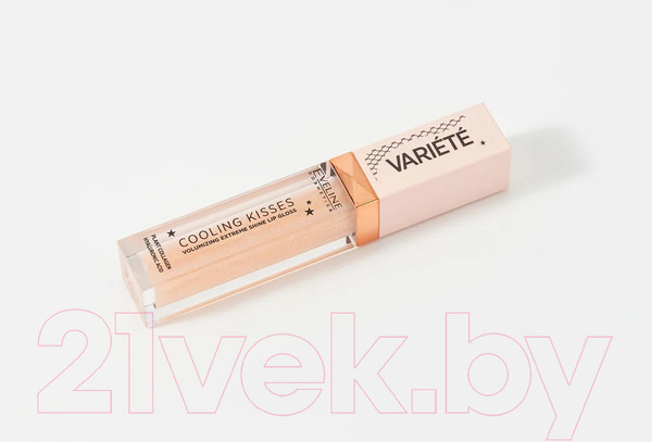 Изображение товара Блеск для губ Eveline Cosmetics Cooling Kisses Variete Для увеличения объема губ №01 (6.8мл)