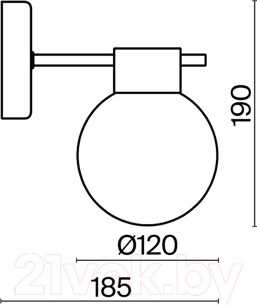 Изображение товара Бра Freya Gatsby FR5233WL-01BS