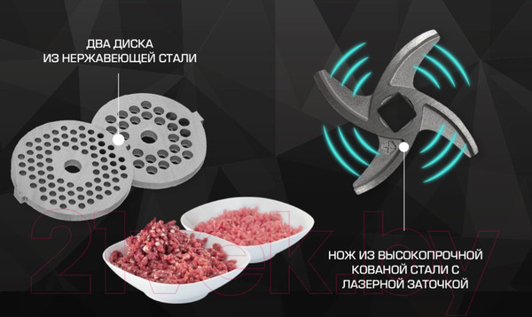 Изображение товара Кухонный комбайн Zigmund & Shtain ZKM-1000