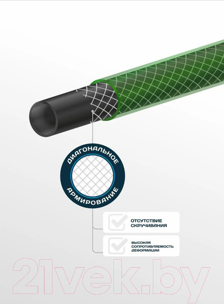 Изображение товара Шланг поливочный Green Revolution НФ-00002156 (25м)