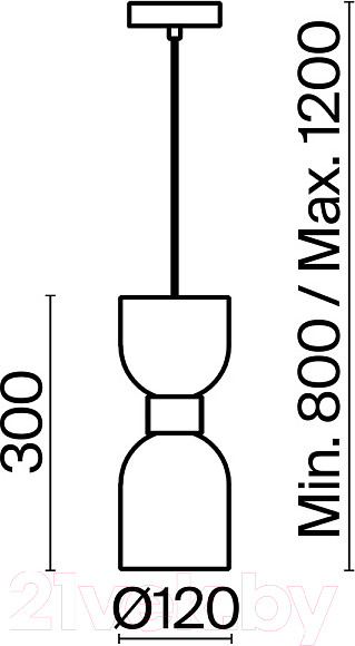 Изображение товара Потолочный светильник Freya Savia FR5203PL-01BS