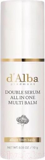 Бальзам для лица d'Alba Double Serum All In One Multi Balm (10гр)