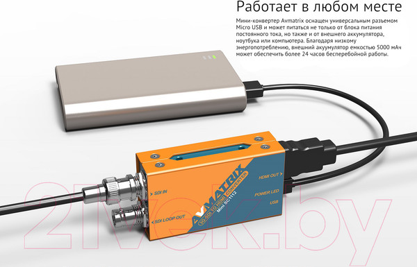 Изображение товара Конвертер цифровой Avmatrix Mini SC1112 / 29716