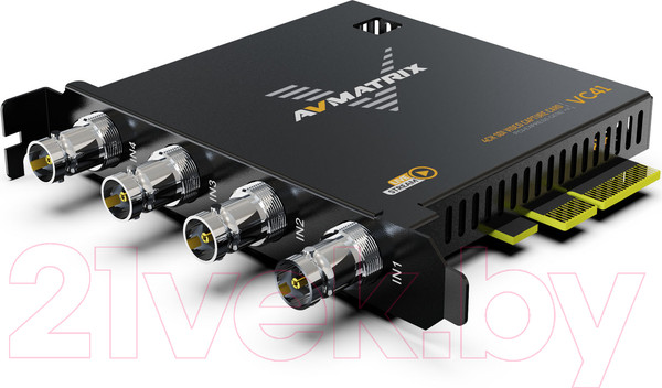 Изображение товара Устройство видеозахвата Avmatrix VC41 4CH 3G-SDI PCIE / 29984