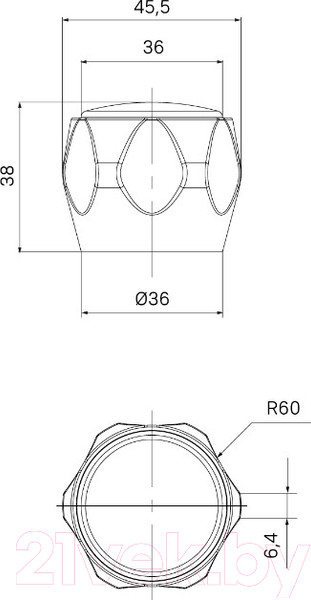 Изображение товара Комплект маховиков для смесителя IDDIS Optima Home 991RN241SM