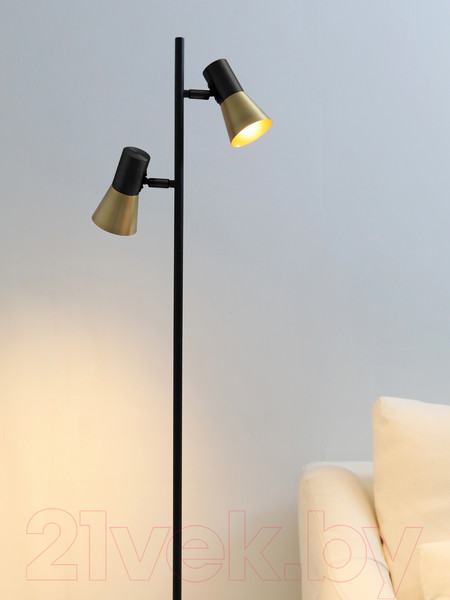 Изображение товара Торшер ArtStyle HT-738x2BA (черный/латунь)