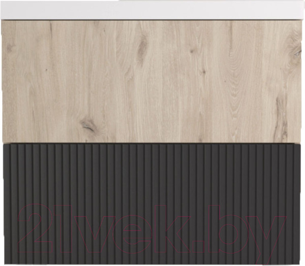 Изображение товара Тумба под умывальник Style Line Стокгольм ВЛДСП 70 2 ящика (подвесная)