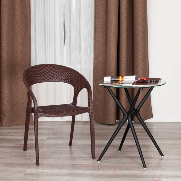 Изображение товара Стул садовый Tetchair Tinto (коричневый)