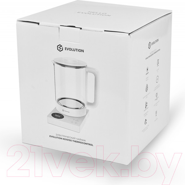 Изображение товара Электрочайник Evolution KG1015S Thermocontrol