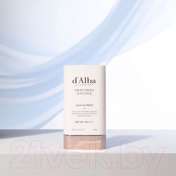 Изображение товара Крем солнцезащитный d'Alba Air Fit Fresh Sun Stick SPF 50+ PA++++ (19г)