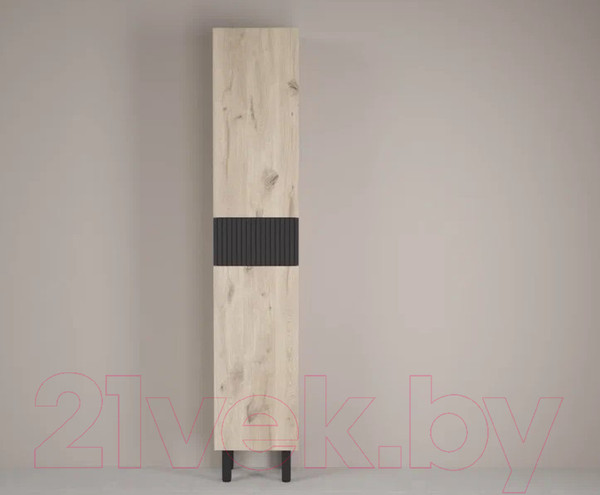 Изображение товара Шкаф-пенал для ванной Style Line Стокгольм ВЛДСП 36 1 ящик (напольный)