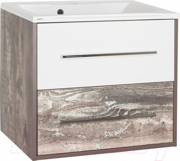 Изображение товара Тумба под умывальник Style Line Экзотик 65 2 ящика (подвесная)