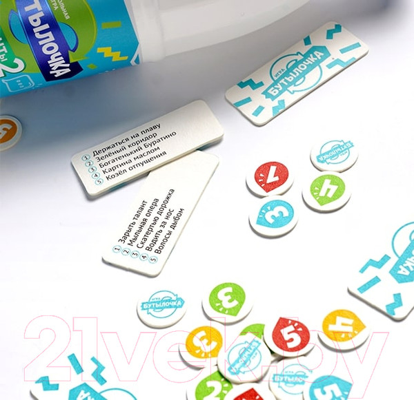 Изображение товара Настольная игра WellDone Бутылочка. Фанты №2. Устойчивы выражения / FB004