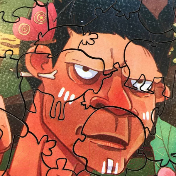 Изображение товара Пазл Простые правила Однажды пещерные люди / BD-1065