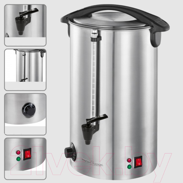 Изображение товара Термопот Profi Cook PC-HGA 1196 (нержавеющая сталь)