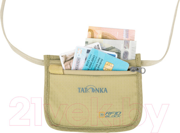 Изображение товара Портмоне Tatonka Skin Id Pocket Rifd B / 2902.225 (натуральный)