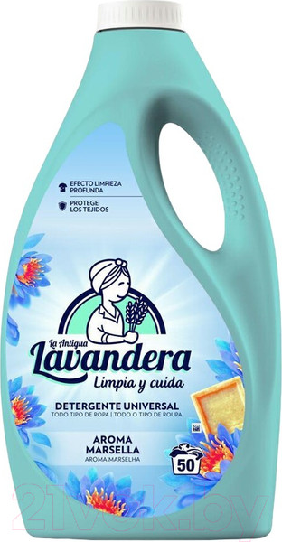 Изображение товара Гель для стирки La Antigue Lavandera Марсельский аромат (2.5л)