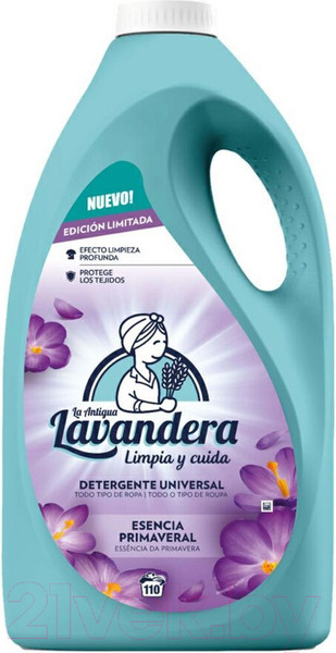 Изображение товара Гель для стирки La Antigue Lavandera Весенняя эссенция (4.84л)