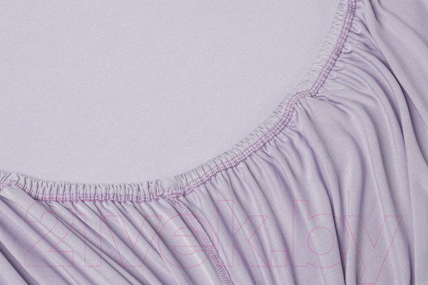 Изображение товара Простыня AlViTek Трикотажная на резинке 180x200 / ПМТР-ЛАВ-180 (лаванда)