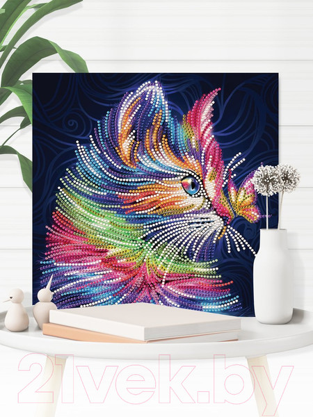 Изображение товара Набор алмазной вышивки On Time Котенок / 45102