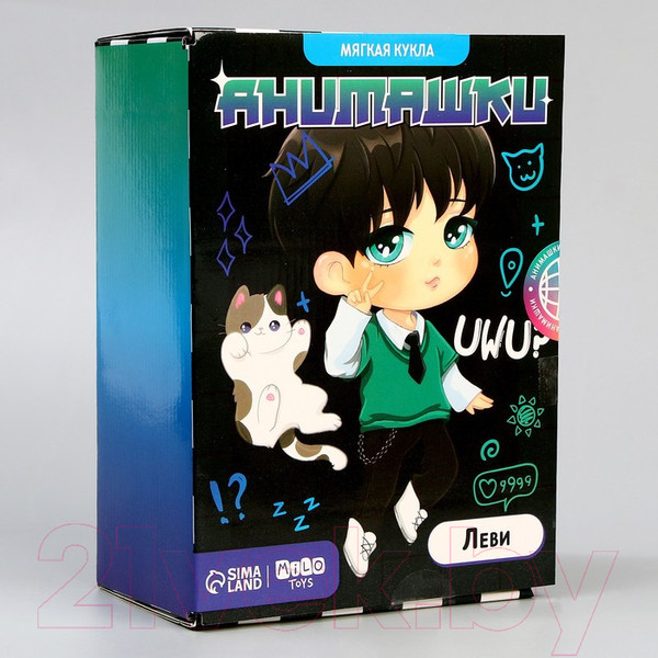 Изображение товара Мягкая игрушка Milo Toys Анимашка Леви / 9561303