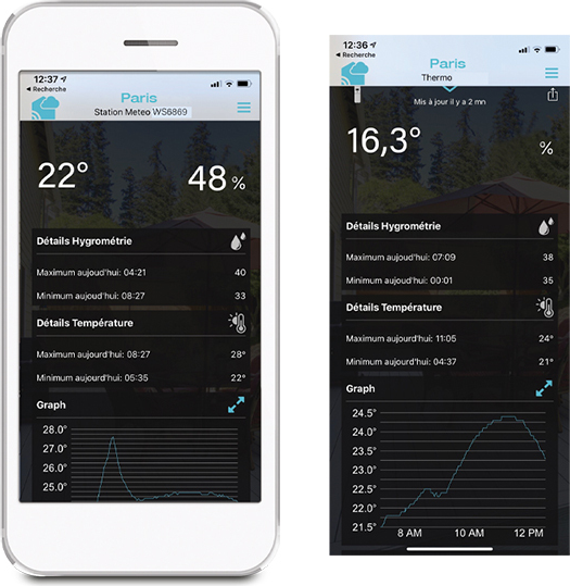 Изображение товара Метеостанция цифровая La Crosse WS6837 (черный)