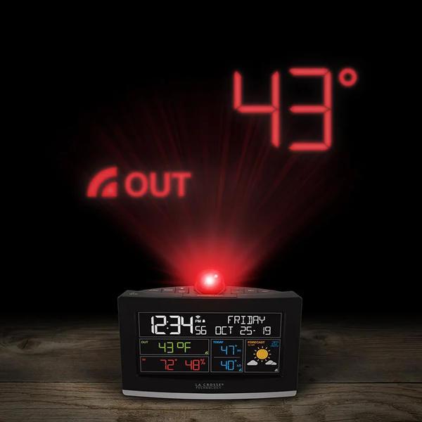 Изображение товара Метеостанция цифровая La Crosse WS6837 (черный)