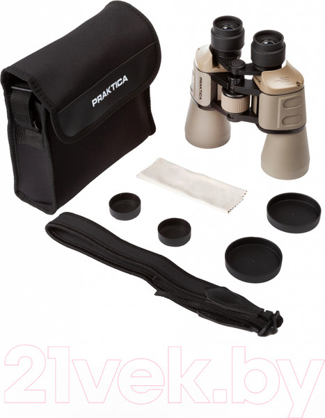 Изображение товара Бинокль Praktica Falcon 7x50 / 11107509 (песочный)