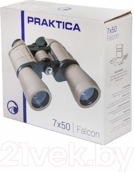 Изображение товара Бинокль Praktica Falcon 7x50 / 11107509 (песочный)