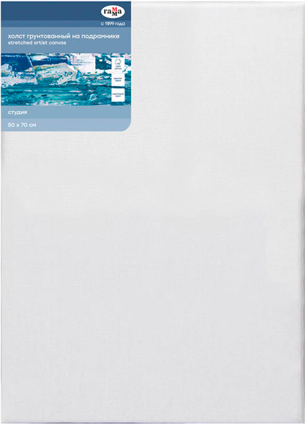Изображение товара Холст для рисования ГАММА Студия 50x70см / 280818_28 (хлопок)