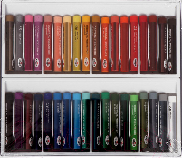 Изображение товара Набор масляной пастели ГАММА Студия / 160320207 (36цв)