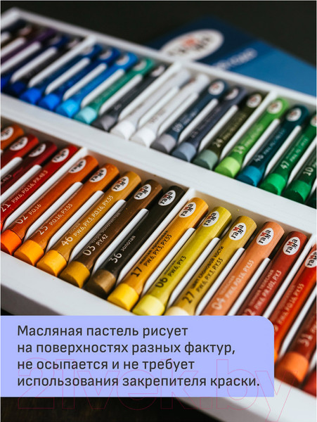 Изображение товара Набор масляной пастели ГАММА Студия / 160320208 (50цв)