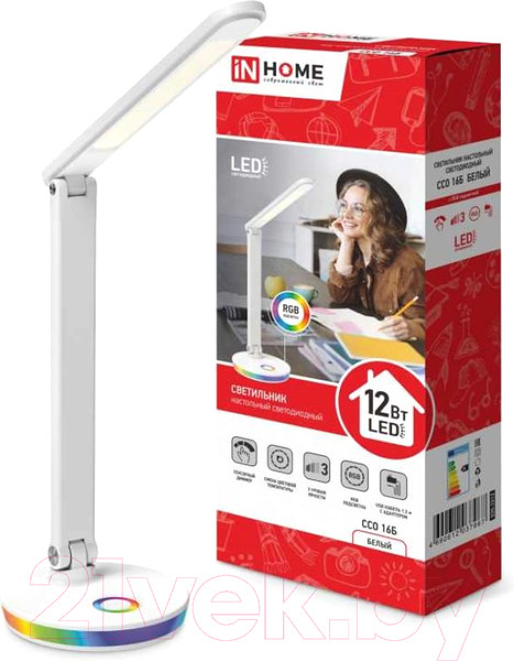 Изображение товара Настольная лампа INhome 4690612037967