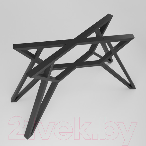 Изображение товара Подстолье Дабер Тип 12 / П12.2 (металл черный)