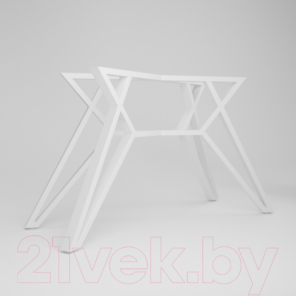 Изображение товара Подстолье Дабер Тип 12 / П12.1 (металл белый)