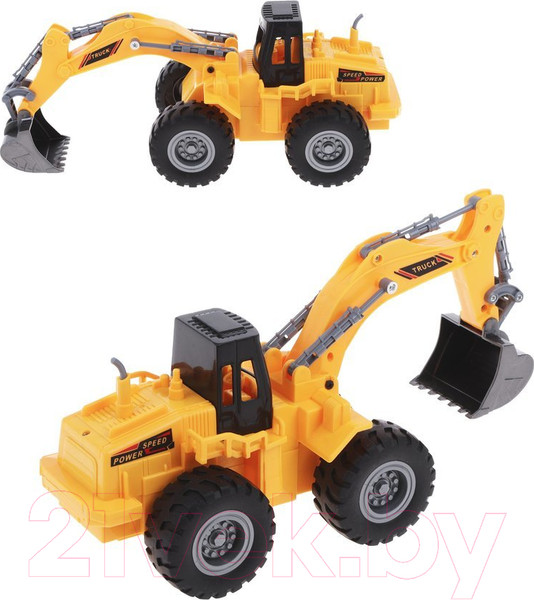 Изображение товара Радиоуправляемая игрушка Наша игрушка Колесный экскаватор / QF212-1A