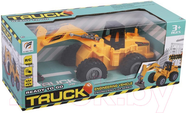Изображение товара Радиоуправляемая игрушка Наша игрушка Колесный экскаватор / QF212-1A