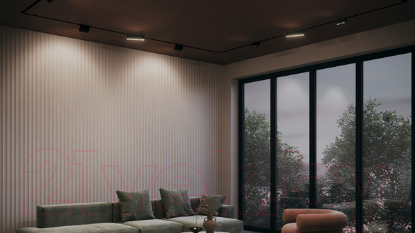 Изображение товара Трековый светильник Maytoni Points Rot TR077-2-20W3K-B