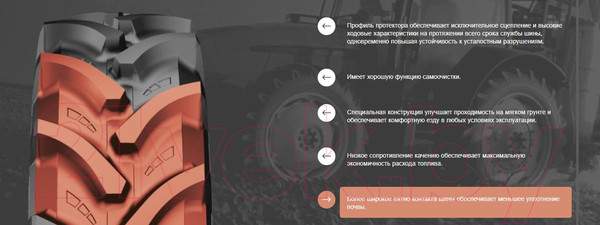 Изображение товара Сельскохозяйственная шина Petlas TA-110 600/65R34 157D/160A8