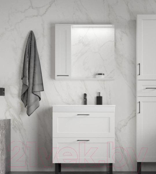 Изображение товара Тумба под умывальник Style Line Осло 90 2 ящика (напольная)