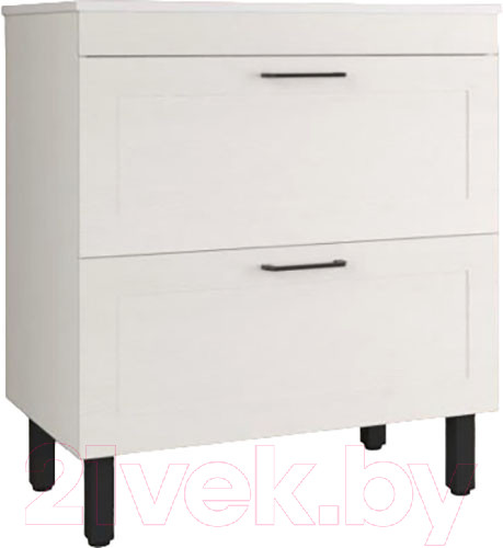 Изображение товара Тумба под умывальник Style Line Осло 90 2 ящика (напольная)